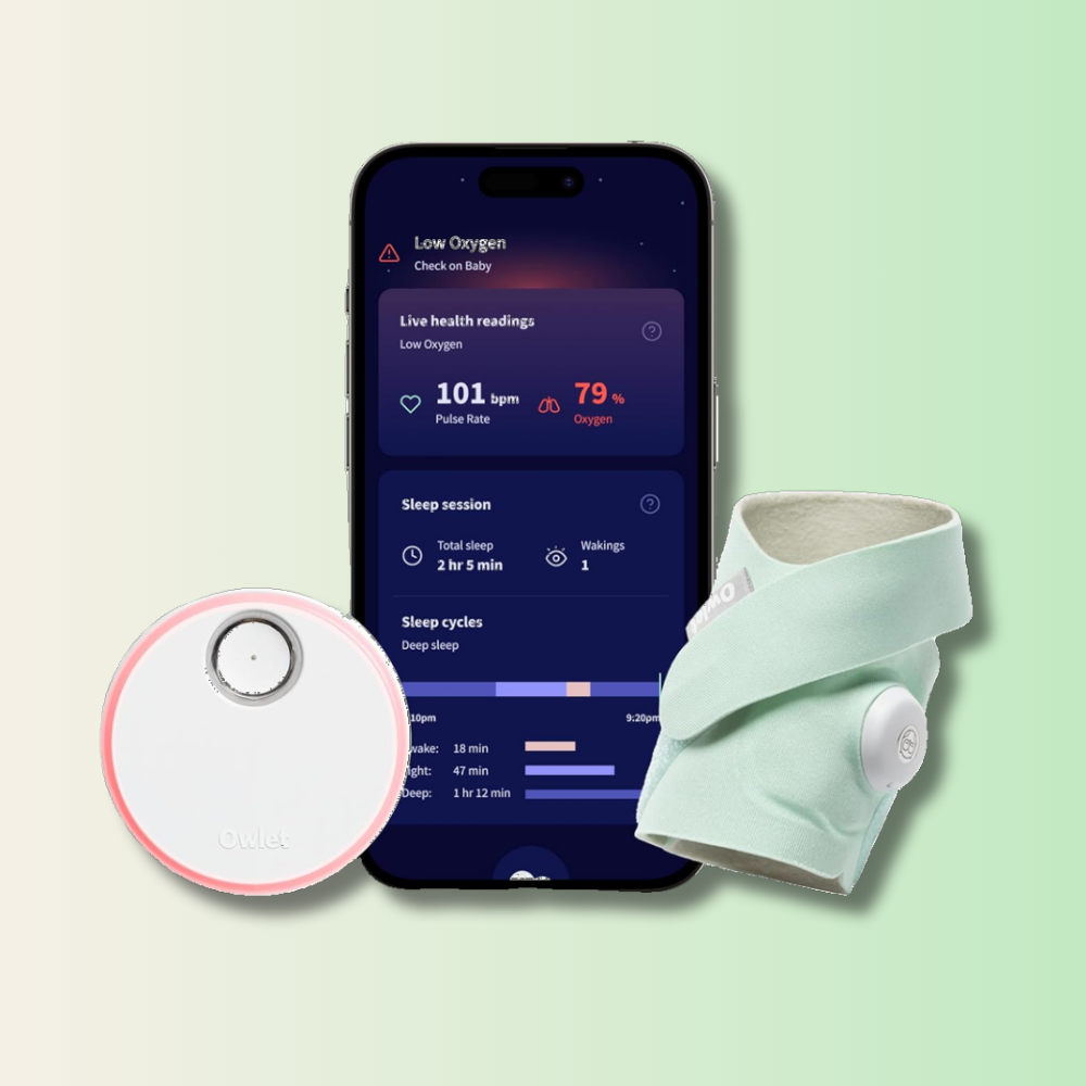 De Owlet Dream Sock Mint